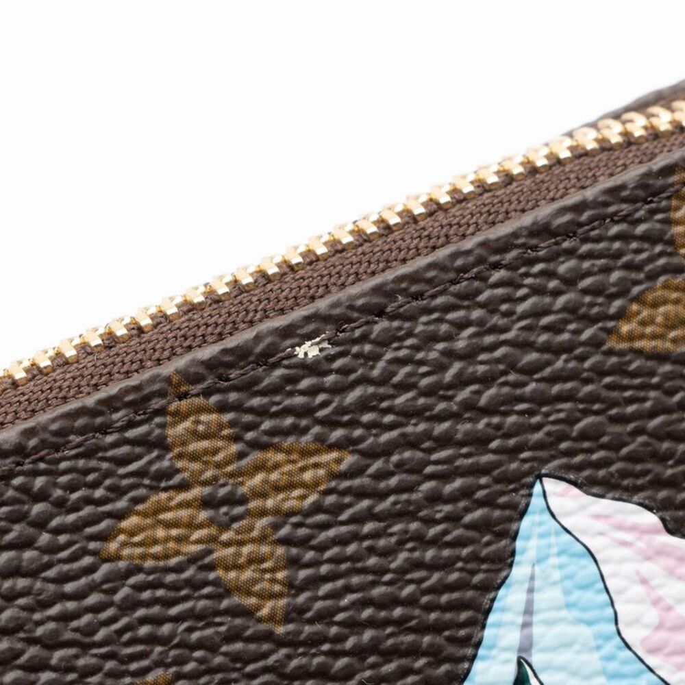 Louis Vuitton Limited Edition Monogram Canvas Vivienne Alpine Mini Pochette - Picture 10 of 10